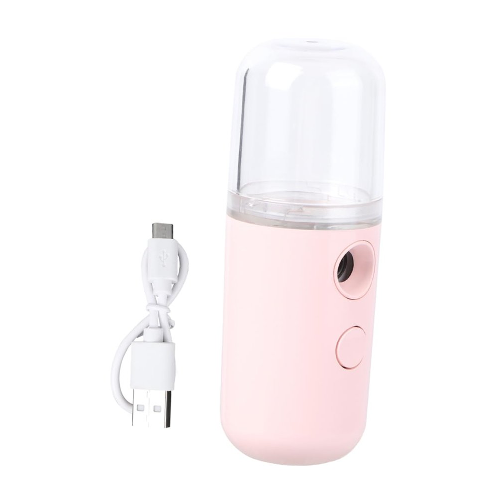 Didiseaon Portable Nano Face Mist Sprayer USB Charging Skin Moistener Beauty Tool with Atomization Technology for Hydrating and Soothing Skin Suitable for Spa Yoga Office and Home Use