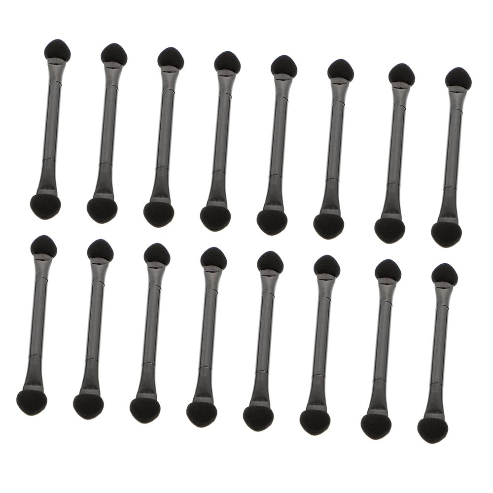 GALPADA 30Pcs Double Headed Sponge Eyeshadow Sticks Lightweight Portable Makeup Applicators for Easy Application Cosmetic Tools for Eye Shadow Glitter Lip Makeup Women