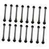 GALPADA 30Pcs Double Headed Sponge Eyeshadow Sticks Lightweight Portable Makeup Applicators for Easy Application Cosmetic Tools for Eye Shadow Glitter Lip Makeup Women view 1