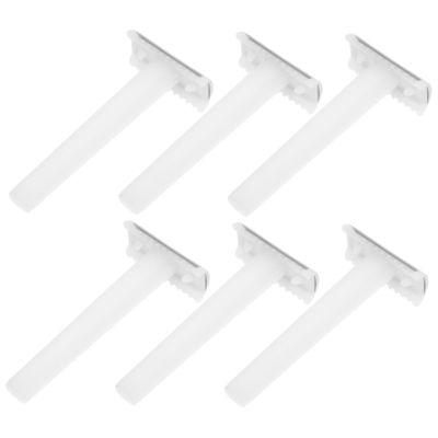 HAPINARY 10 pcs Disposable Manual Hair Removal Razors Double Edge Portable Shavers for Women and Men Easy to Use Facial Hair Trimmer Compact Travel Friendly Design