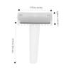 HAPINARY 10 pcs Disposable Manual Hair Removal Razors Double Edge Portable Shavers for Women and Men Easy to Use Facial Hair Trimmer Compact Travel Friendly Design view 4