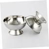 minkissy Stainless Steel Shaving Mug Large Capacity Shave Bowl for Men Shaving Cup with Footed Base for Rich Foam and Easy Lathering view 2