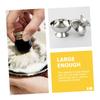 minkissy Stainless Steel Shaving Mug Large Capacity Shave Bowl for Men Shaving Cup with Footed Base for Rich Foam and Easy Lathering view 4