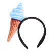 Baluue Ice Cream Spa Headband for Women Soft Comfortable Face Wash Hair Band Dressy Styling Accessory for Makeup Skincare Cosplay and Party Use view 1