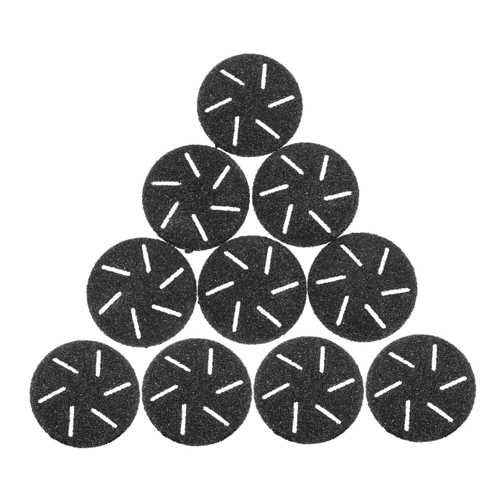 CATIEBYE 10pcs Extra Coarse Foot Callus Remover Rollers Replacement Heads for Electric Foot File Washable Pedicure Refills for Hard Skin Removal and Rough Dead Skin Treatment