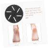 CATIEBYE 10pcs Extra Coarse Foot Callus Remover Rollers Replacement Heads for Electric Foot File Washable Pedicure Refills for Hard Skin Removal and Rough Dead Skin Treatment view 4