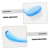 Baluue 4PCS Facial Cleaning Brush with Ergonomic Handle Deep Pore Exfoliator Scrubber for Men and Women Flexible Bristles for Makeup and Blackhead Removal Suitable for Wet Dry Skin Care view 2