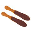 VALICLUD 2pcs Double Sided Wood Pedicure Tool Bottle Shaped Foot Brush Callus Remover for Women Professional Home Use Foot Grinding Tool view 1