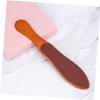 VALICLUD 2pcs Double Sided Wood Pedicure Tool Bottle Shaped Foot Brush Callus Remover for Women Professional Home Use Foot Grinding Tool view 2
