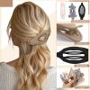 10 Pcs French Flat Hair Clips for Women, 3 Styles Lay Flat Claw Clips Non-slip Matte Hair Claws for Thin Thick Hair view 4