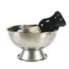 CALLARON Stainless Steel Footed Shaving Bowl for Men Large Capacity Shave Mug with Stable Base Comfortable Grip Design for Easy Lathering and Gift Giving view 4
