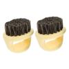 Baluue 2Pcs Men Beard Brush with Premium Bristles for Gentle Broken Hair Cleaning Handheld Beard Grooming Tool for Neck and Face Suitable for Salon and Home Use Soft and Styling Accessory view 1