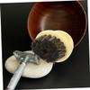 Baluue 2Pcs Men Beard Brush with Premium Bristles for Gentle Broken Hair Cleaning Handheld Beard Grooming Tool for Neck and Face Suitable for Salon and Home Use Soft and Styling Accessory view 2