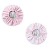 2 Pack Shower Caps for Women - Deep Conditioning Hot Oil Steam Cap for Shower, Spa, Travel & Cooking Reusable Waterproof Double Layer Hair Treatment Caps(Pink Set) view 1