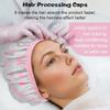 2 Pack Shower Caps for Women - Deep Conditioning Hot Oil Steam Cap for Shower, Spa, Travel & Cooking Reusable Waterproof Double Layer Hair Treatment Caps(Pink Set) view 2
