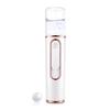 FRCOLOR Portable Mini Nano Mist Facial Steamer Rechargeable Handheld Face Sprayer with Cool Moisturizing Spray for Skin Care Abs Material Non Slip Grip White view 1