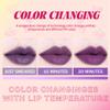 BINGBRUSH Color Changing Lipstick Set, PH Mood Peach Lip Balm and Gloss, Long Lasting Tinted Lip Stain (06# Midnight Berry, 1 Count (Pack of 1)) view 3