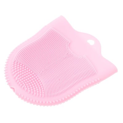 BIUDECO Silicone Facial Brush Deep Cleaning Exfoliator Soft Skin Care Tool Portable Lightweight Face Scrubber for Gentle Massage and Dirt Removal