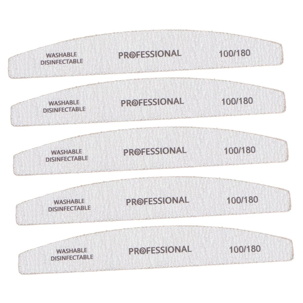 Beaupretty 5Pcs EVA Nail File Grit Sanding Block for Natural and False Nails Multi Purpose Manicure Pedicure Buffing Polish Tools for Professional and Personal Use