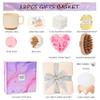 Get Well Gifts for Women,12pcs Self Care Box,Spa Care Package,Grief,Sympathy,Thinking of You Basket for Mom Her Sister Best Friend Wife Girlfriend (Warmth and Massage A) view 2