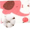 NOLITOY Natural Cotton Bath Sponge Sponge for Newborns Gentle Cleansing Absorbent Random Color view 4