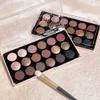 18 Color Eyeshadow Palette Makeup Set, Nude Neutral Warm and Cool Toned Shades with Matte Shimmer Glitter, Long Lasting Highly Pigmented Eye Shadow for Natural Smokey or Glam Looks (#01) view 3