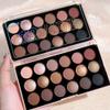 18 Color Eyeshadow Palette Makeup Set, Nude Neutral Warm and Cool Toned Shades with Matte Shimmer Glitter, Long Lasting Highly Pigmented Eye Shadow for Natural Smokey or Glam Looks (#01) view 4
