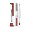 TS TAC-SKY Dual-End Lip Liner & Gloss Pen - 2-in-1 Mirror Shine Lipstick For Women, Easy To Create Perfect Lip Makeup(Coffee color,2PCS) view 1