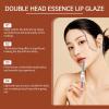 TS TAC-SKY Dual-End Lip Liner & Gloss Pen - 2-in-1 Mirror Shine Lipstick For Women, Easy To Create Perfect Lip Makeup(Coffee color,2PCS) view 3