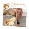 CATIEBYE Foot Scrubbing Tool with Pumice and Exfoliating Gloves Body Scrubber Kit for Deep Cleansing and Softening Feet Knees Legs Practical Bath Ball Supplies for Smooth Skin Care view 3