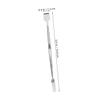 VINTORKY Stainless Steel Blackhead Scraper Beauty Tool with Bubble Scratch Resistant Design for Gentle Pore Extraction Compact Facial Cleaning Tool for Womens Skin Care and Travel view 2