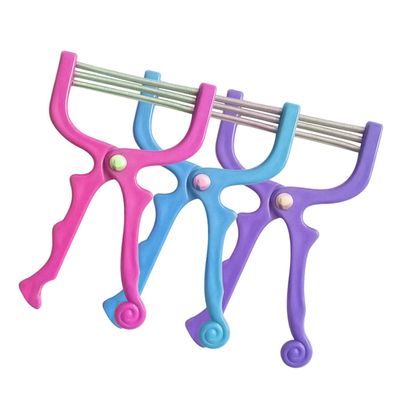 Anneome 3PCS Facial Hair Epilators Spring Hair Removers Portable for Women Men Painless Beauty Device for Forehead Cheeks Upper Lip Chin Random Color