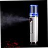 Didiseaon Portable Mini Nano Mist Facial Steamer Skin Care Sprayer with Non Slip Abs Body Rechargeable Handheld Cooler for and Pore Moisturizing White view 2