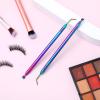 2 Pcs Lash Lift Tool 2 in 1 Lash Lift and Tint Kit Stainless Steel Metal Lifts Rods Professional Separator Lashs Applicator Tool for Eyelash Eyebrow Perming Tinting Curling Extensions Supplies view 4