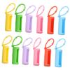 Beavorty 12Pcs Silicone Bottle Cover Case with Adjustable Hanging Strap Drop Resistant Protective Sleeve for Essential Oil Bottles Travel Containers view 1