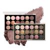 18 Color Eyeshadow Palette Makeup Set, Nude Neutral Warm and Cool Toned Shades with Matte Shimmer Glitter, Long Lasting Highly Pigmented Eye Shadow for Natural Smokey or Glam Looks (#02) view 1