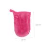 HEALEEP 6Pcs Makeup Remover Cleansing Gloves for Facial Exfoliation and Deep Cleaning Soft Travel Gloves for Wash and Makeup Removal view 2