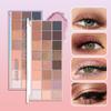 24 Color Nude Eyeshadow Palette with Matte and Shimmer Shades, Neutral Warm and Cool Tones Makeup Set, Long Lasting Blendable Powder for Natural or Smokey Eye Looks (#02) view 2