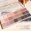 24 Color Nude Eyeshadow Palette with Matte and Shimmer Shades, Neutral Warm and Cool Tones Makeup Set, Long Lasting Blendable Powder for Natural or Smokey Eye Looks (#02) view 3
