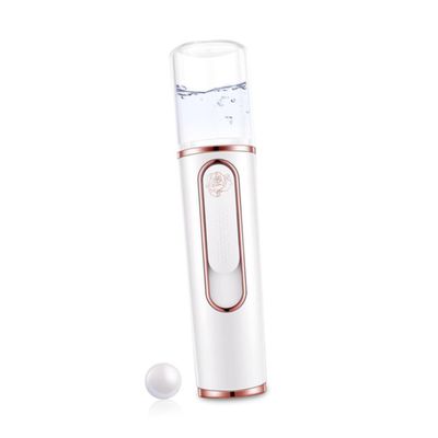 VICASKY Portable Mini Facial Steamer Nano Mist Cooler for Skin Care USB Rechargeable Handheld Hydrating Sprayer with Non Slip Abs Body Moisturizing and Refreshing