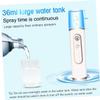 VICASKY Portable Mini Facial Steamer Nano Mist Cooler for Skin Care USB Rechargeable Handheld Hydrating Sprayer with Non Slip Abs Body Moisturizing and Refreshing view 3