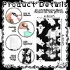 Heigble 24 Pcs Halloween Ghost Lip Balms Bulk, Party Favors, Black view 4
