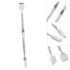 Baluue Stainless Steel Blackhead Extractor Tool Facial Scraper for Women Pore Cleaning Nose Face Beauty Grooming Tool view 3