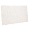 Rhinestone Nail Art Table Mat for Manicure, White Resin Desk Cover view 1