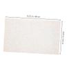 Rhinestone Nail Art Table Mat for Manicure, White Resin Desk Cover view 2