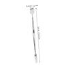 LALADEFIEE Stainless Steel Blackhead Extractor Pimple Tool with Bubble Scratch Resistant Design for Gentle Facial Pore Cleaning Portable Skin Scraper for Womens Skincare and Travel Use view 2