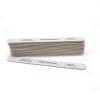 20pcs Nail File Kit Professional Washable & Disinfectable Nail Buffer Grit 100/180/240 Sanding Tools for Acrylic Gel Nails Manicure Pedicure, Reusable Emery Board Set (Gray, 20, Count, 180/240 Grit) view 2