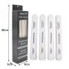 20pcs Nail File Kit Professional Washable & Disinfectable Nail Buffer Grit 100/180/240 Sanding Tools for Acrylic Gel Nails Manicure Pedicure, Reusable Emery Board Set (Gray, 20, Count, 180/240 Grit) view 4