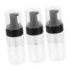 Healvian 3pcs Transparent Pump Dispenser Bottles for Travel Facial Shampoo Conditioner Storage Pet Refillable Containers for Toiletries and Cosmetics view 1