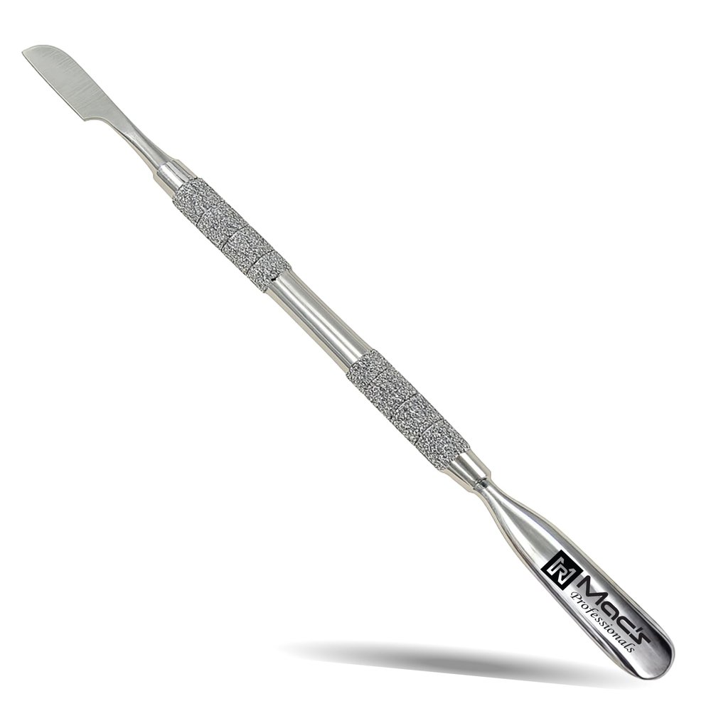cuticle pusher  (A10) cuticle pusher tool Stainless Steel Nail Care Tool for Manicure & Pedicure  Dual End Nail Cleaner, Cuticle Remover, Cuticle Trimmer, Cuticle Scraper, for Home & Salon